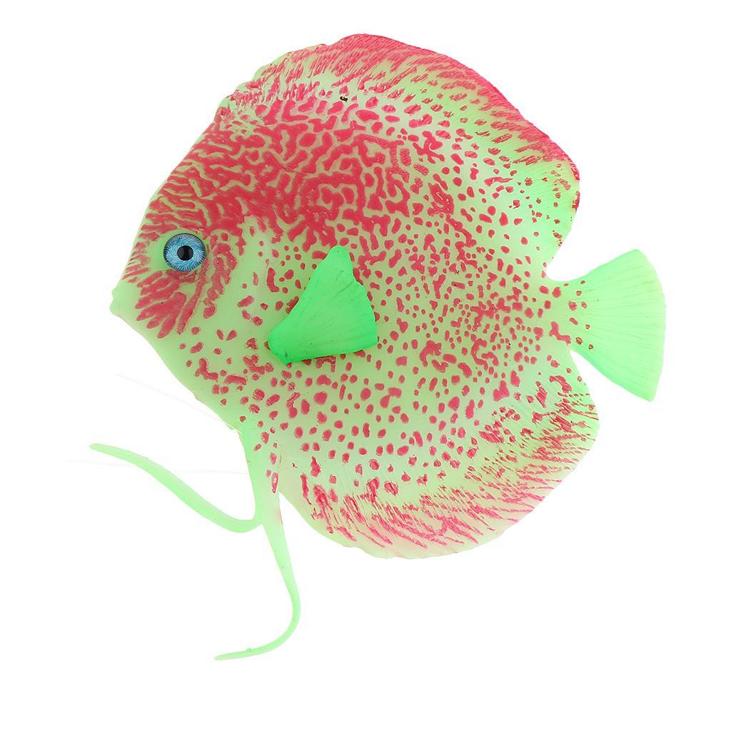 Artificial Glowing Fish Aquarium Fish Tank Landscape Decoration Ornament