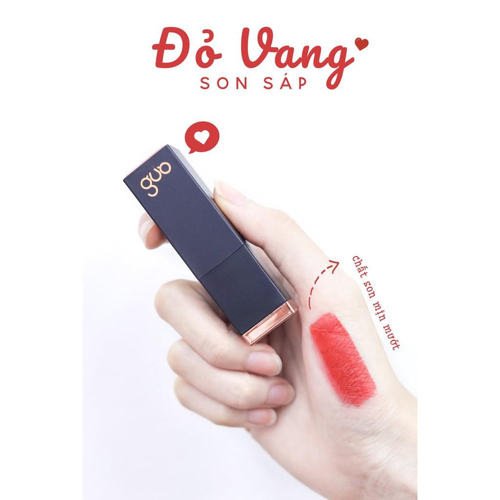 Son Lì Anh Thảo Red Tango Đỏ Vang GUO - True Matte Lipstick 5gr