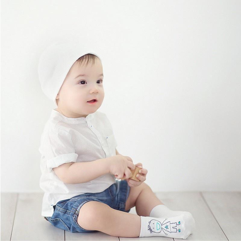 Tất cotton kiểu hoạt hình xinh xắn đáng yêu cho bé 0-36 tháng tuổi