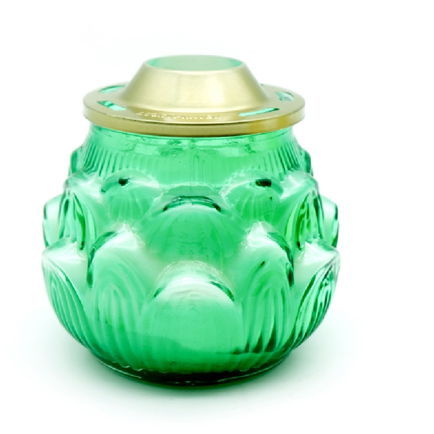Bộ nến LIÊN HOA ĐĂNG - Hộp 2 hũ nến thơm hình hoa sen Lucky Prayer LUC6088