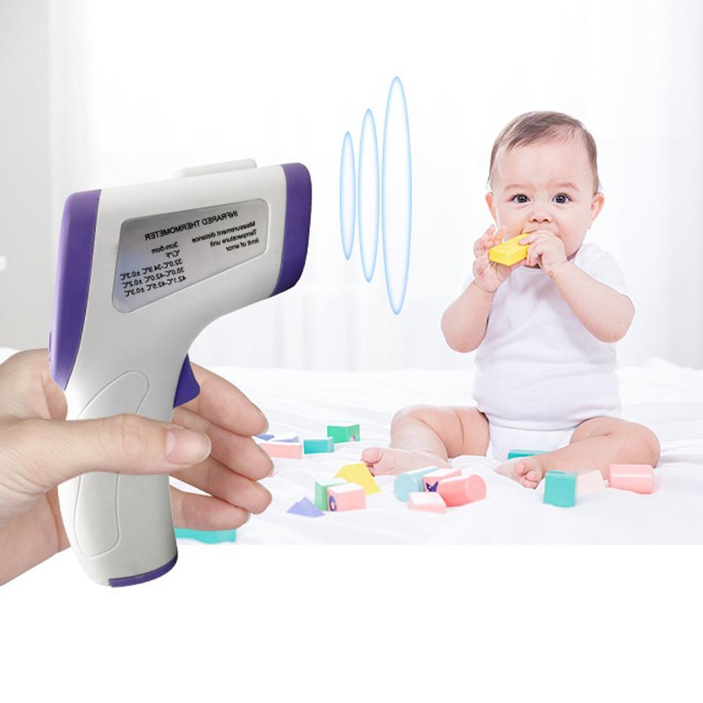Handheld LCD Backlight Digital Non-contact IR Infrared Forehead Thermometer