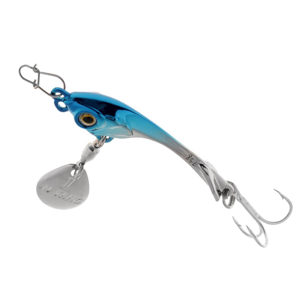 Durable Fake Fishing Lures Metal Spoon Baits Lures Set With Fishing Hook