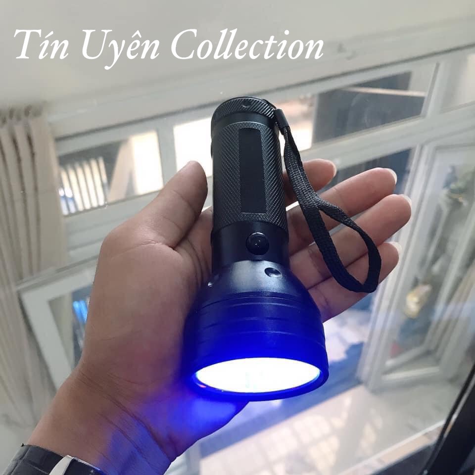 Đèn UV Led 51 Bóng chiếu tia cực tím soi bảo an huỳnh quang trên tiền, giấy tờ, bằng lái, vé số