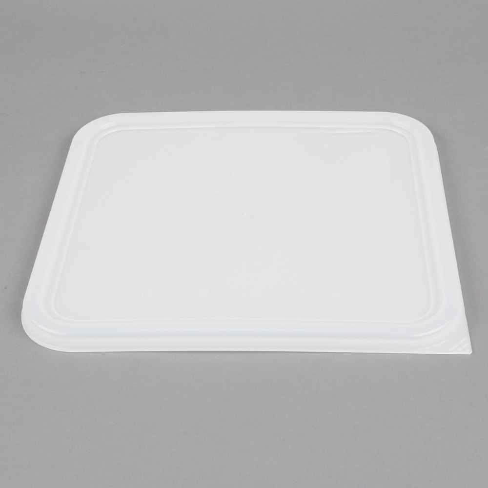 Hộp nhựa đựng đồ cao cấp Rubbermaid có nắp đậy cao cấp chịu được nhiệt độ cao có nhiều size | SAOVIETCO | FG630600CLR