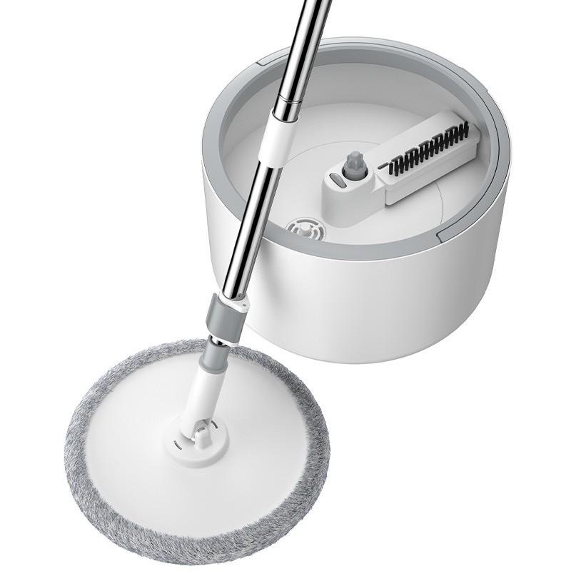 Chổi cây lau nhà thông minh tự vắt Hikari HR-365F Nhật siêu tiết kiệm nước, siêu sạch.