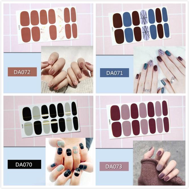 Sticker dán trang trí móng nghệ thuật thời trang