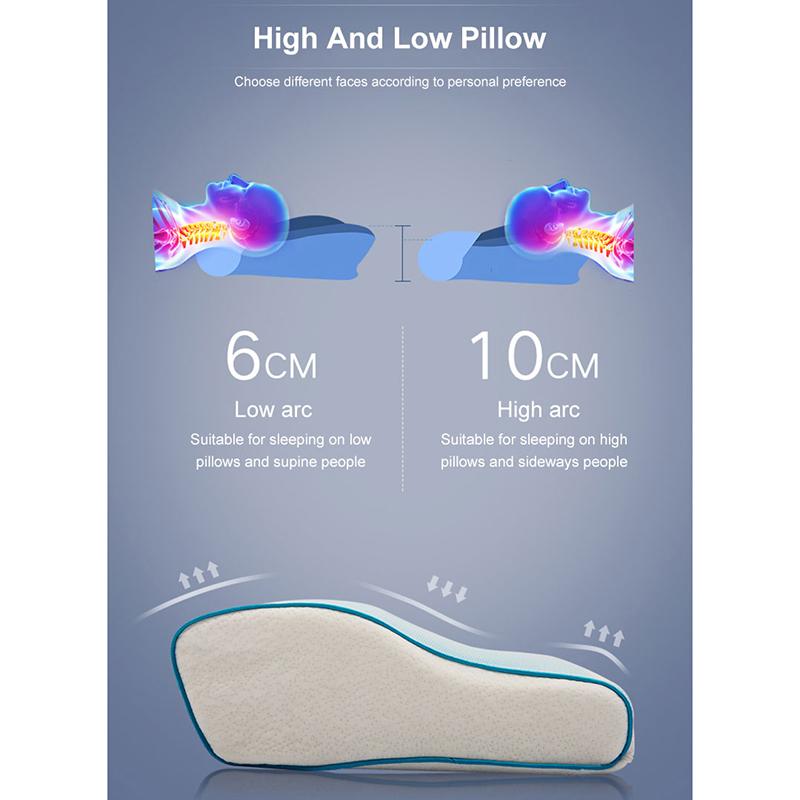 Gối ngủ Gel mát lạnh, gối ngủ điều hòa Orthopedic Pillow Comfortable Household Bedding