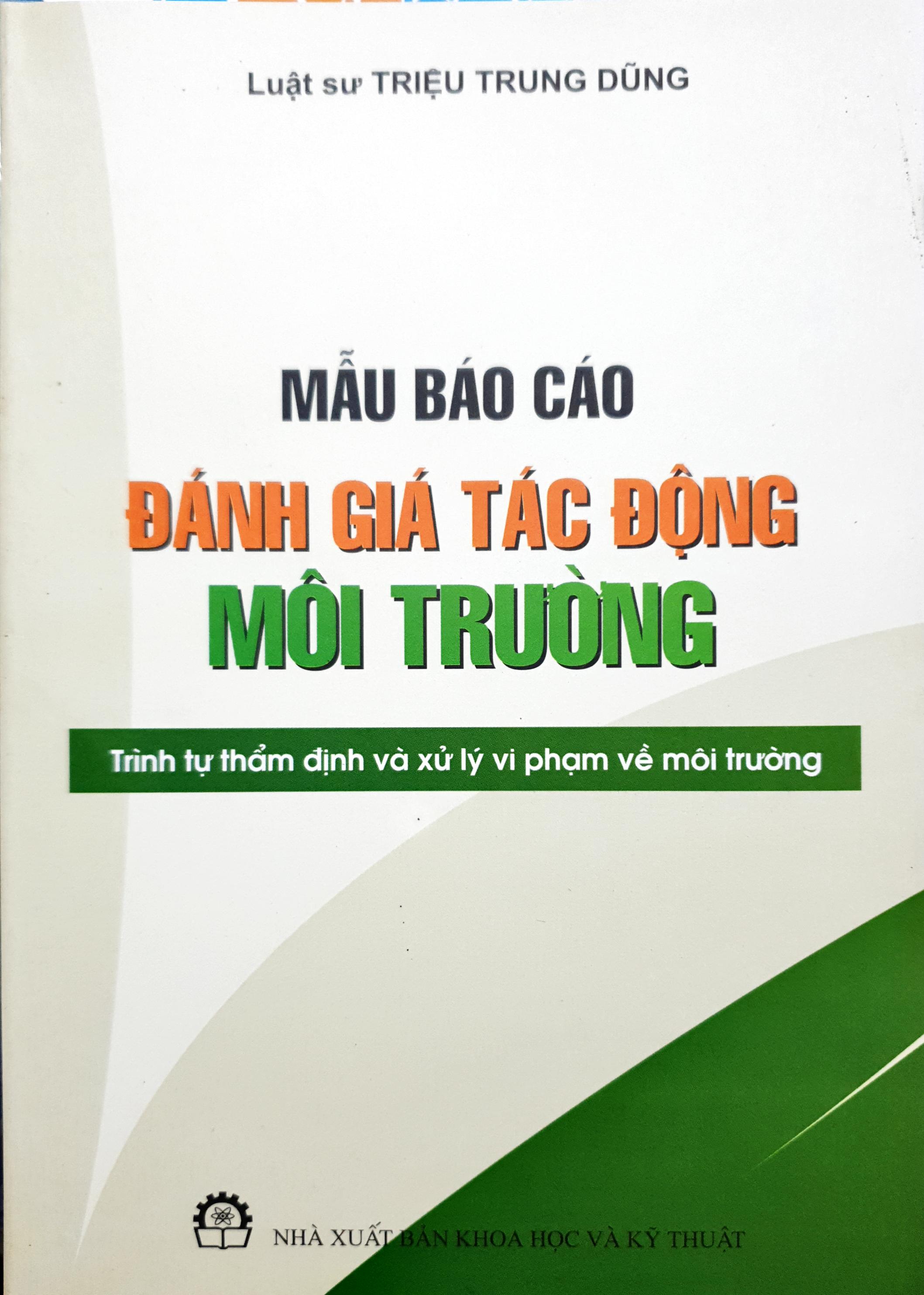 Mẫu Báo Cáo Đánh Giá Tác Động Môi Trường