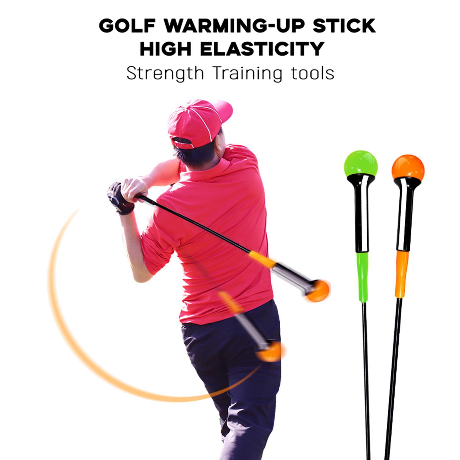 Golf Swing Trainer Aid Training Practice Warm up Stick for Strength Rhythm