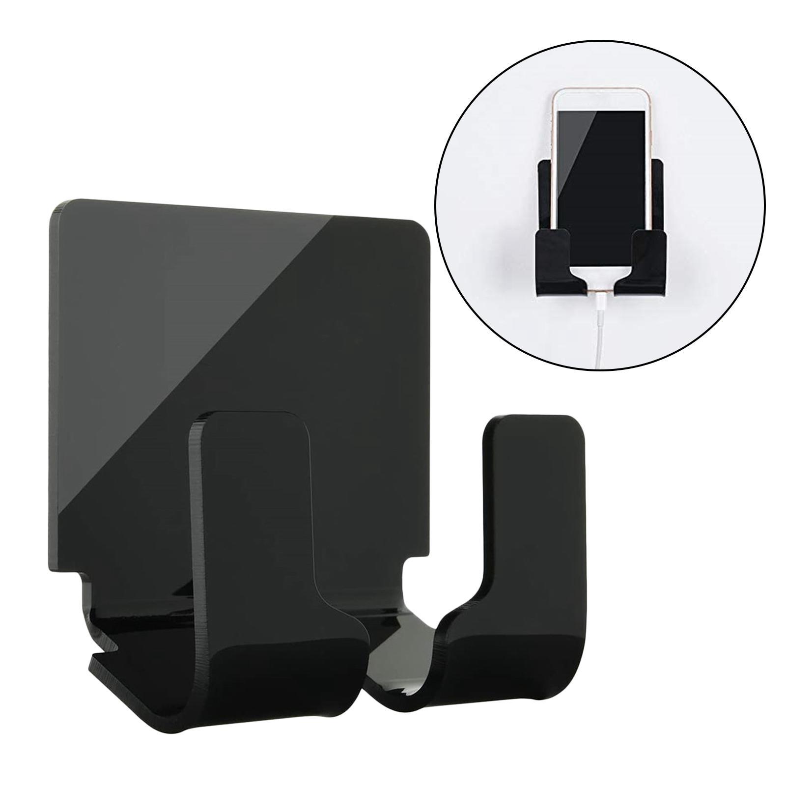 Durable Acrylic Phone Wall Charger Holder Remote Control Stand Bracket