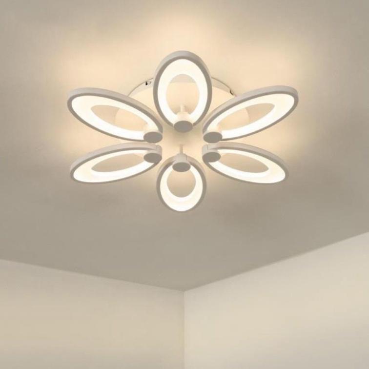 Đèn LED Mâm Ốp Trần MN006 , đèn LED chiếu sáng tô điểm Phòng Khách, Đèn ốp trần phòng nghỉ - 3 cách thức Sáng DT