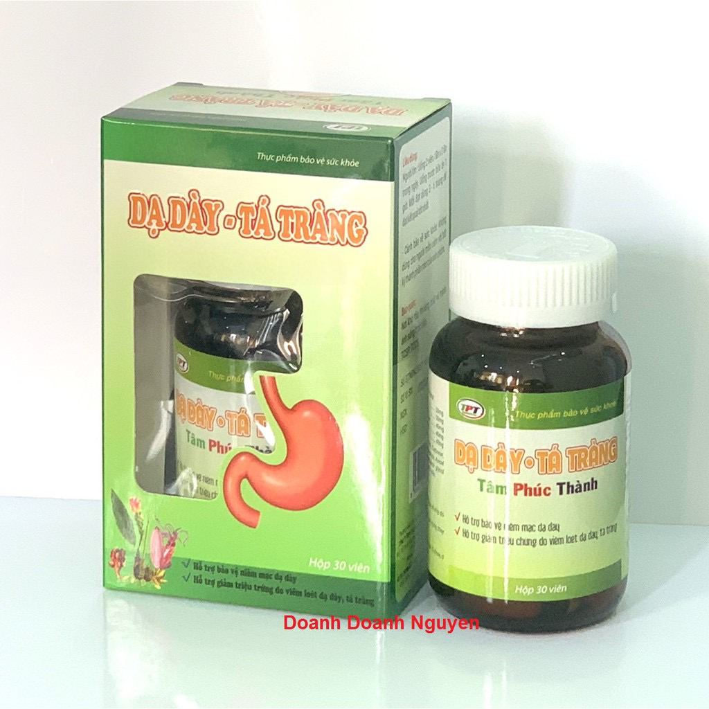 DẠ DÀY - TÁ TRÀNG - Hộp 30 Viên - viêm loét dạ dày, tá tràng, ổn định đường tiêu hóa, Lisse