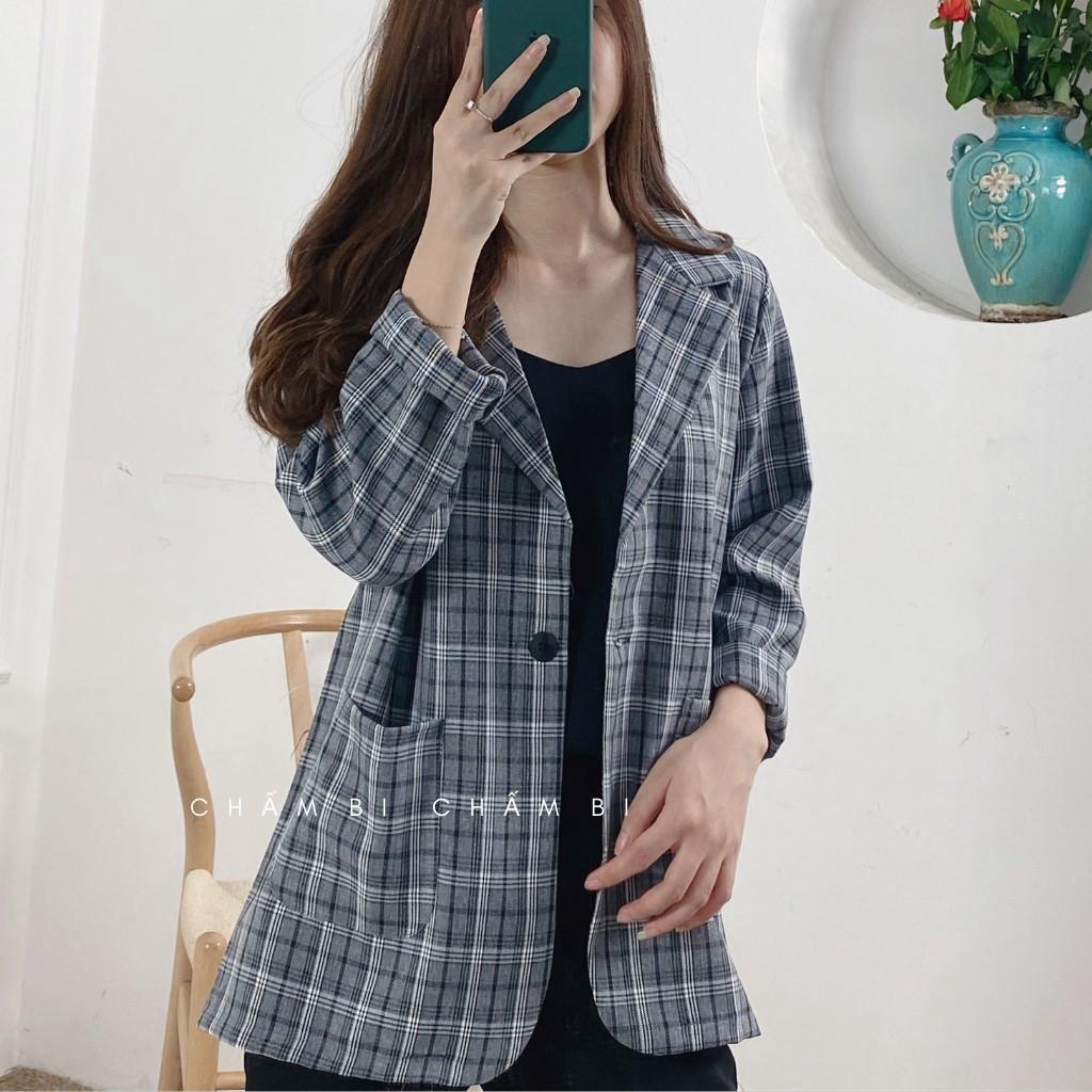 Áo Blazer Vest Nữ Khoác Ngoài Dài Tay 1 Lớp Nhiều Màu Kiểu Dáng Trẻ Trung - Amanda Store