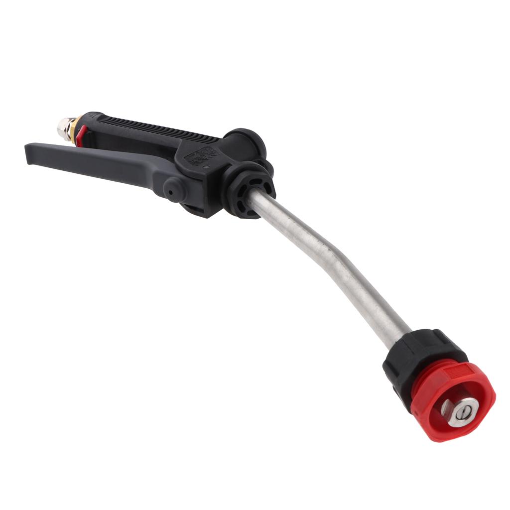 Pressure Washer Gun Acce Kit Washer Wand Attachment Connect w/8x12mm Tube