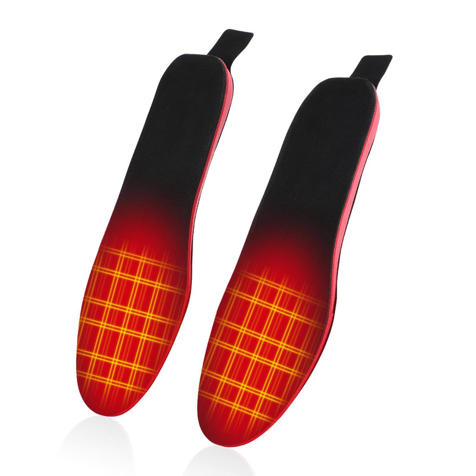 2100mAh Electric Heated Insoles Rechargeable for Outdoor Sports Camping