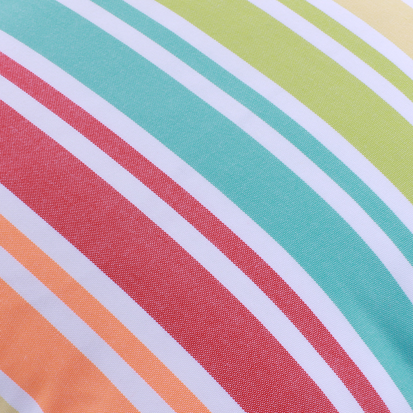 Gối Trang Trí Sofa Soft Decor 40 Orange Stripe Pattern