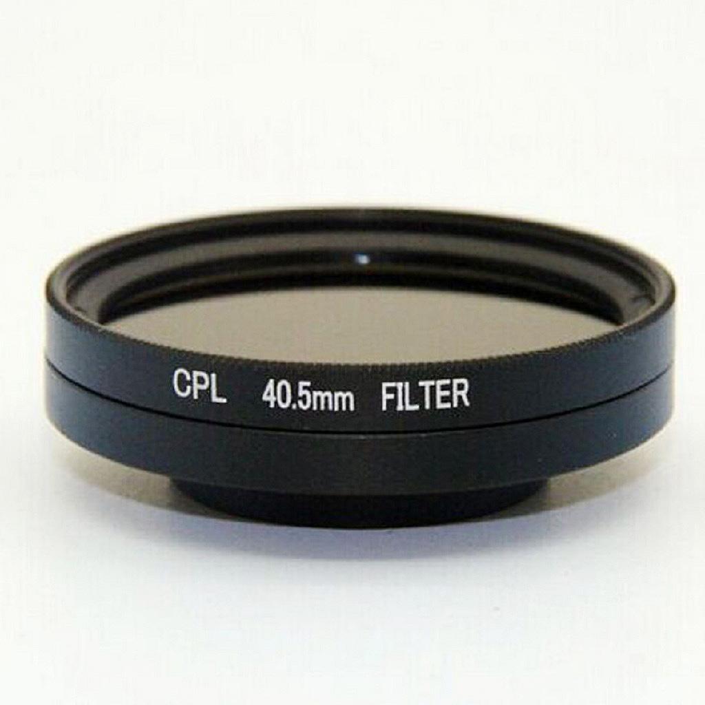 40.5mm CPL Filter Circular Polarizer Lens Filter with Cap for GoPro 4/3+/3 Cameras