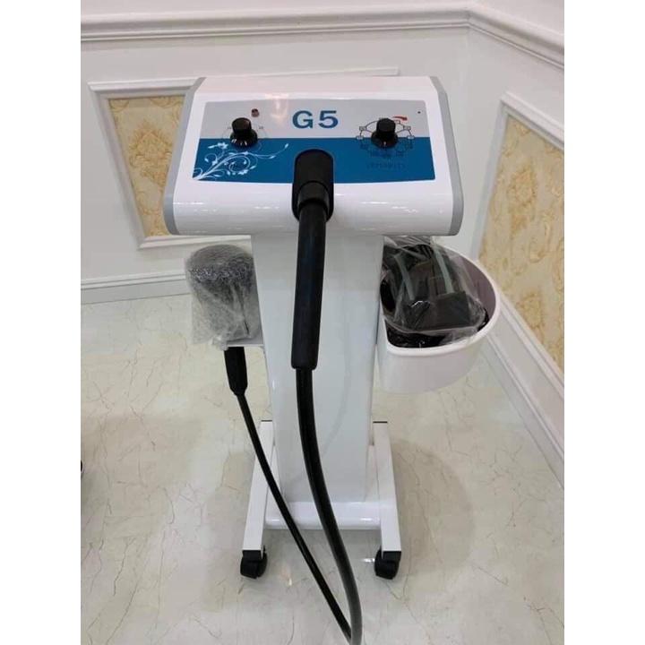 Đầm Rung G5 Cao Cấp Dành Cho Spa Tiêu Mỡ Có Trục 5 Đầu 100W