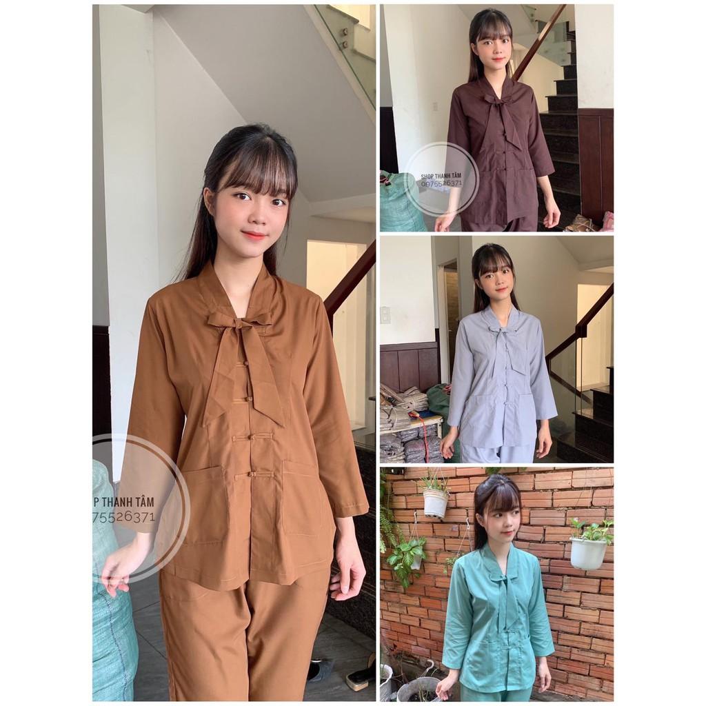 ĐỒ LAM ĐI CHÙA PHÁP PHỤC PHẬT GIÁO #LHN01