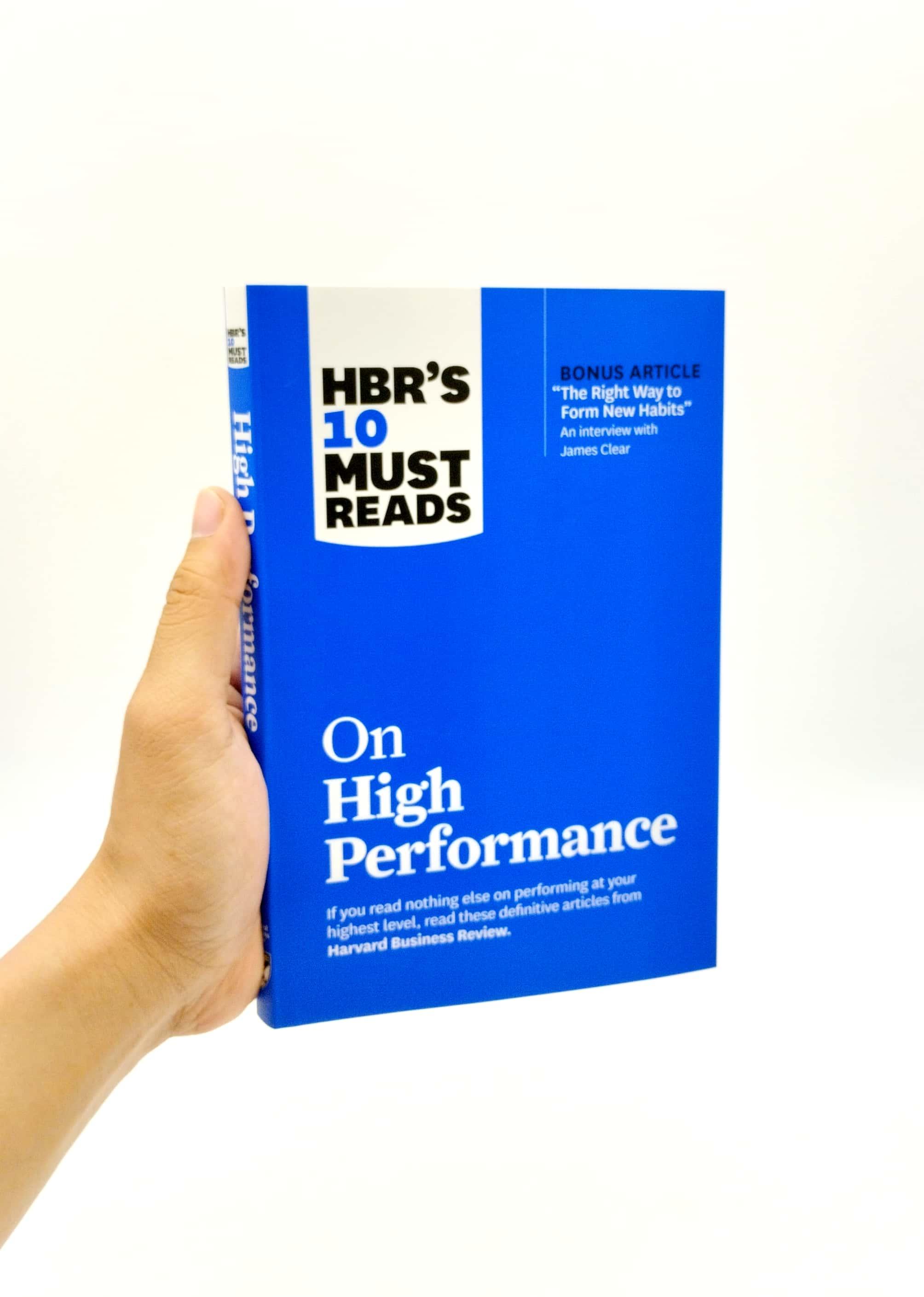 HBR's 10 Must Reads On High Performance