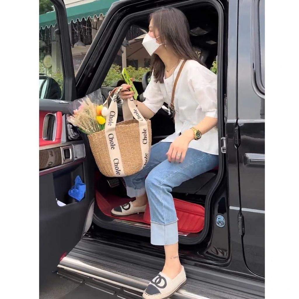 MS682 Áo sơ mi kiểu vạt lệch form rộng Quảng Châu