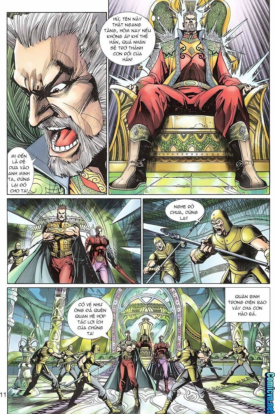 thần binh huyền kỳ 3+3.5 chapter 102 11