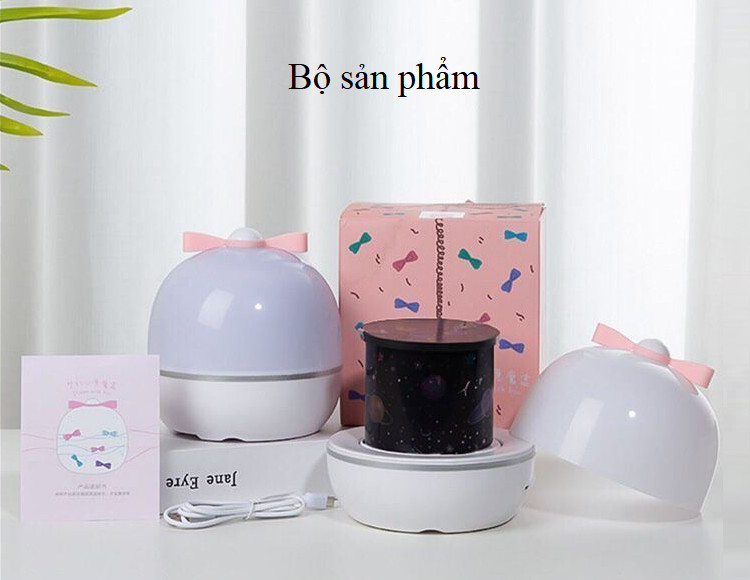 Đèn ngủ, đèn trang trí chiếu nghìn sao xoay 360 độ siêu đẹp