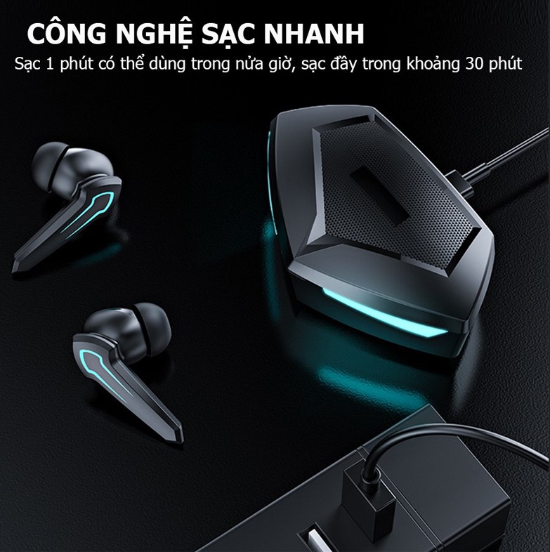 Tai Nghe Gaming bluetooth 5.2 P30/ P36 - Độ trễ cực thấp khi chơi game