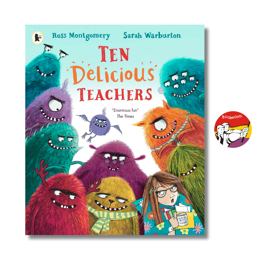 Sách - Ten Delicious Teacher by Ross Montgomery - Children Picture Story book in English - Ngoại Văn