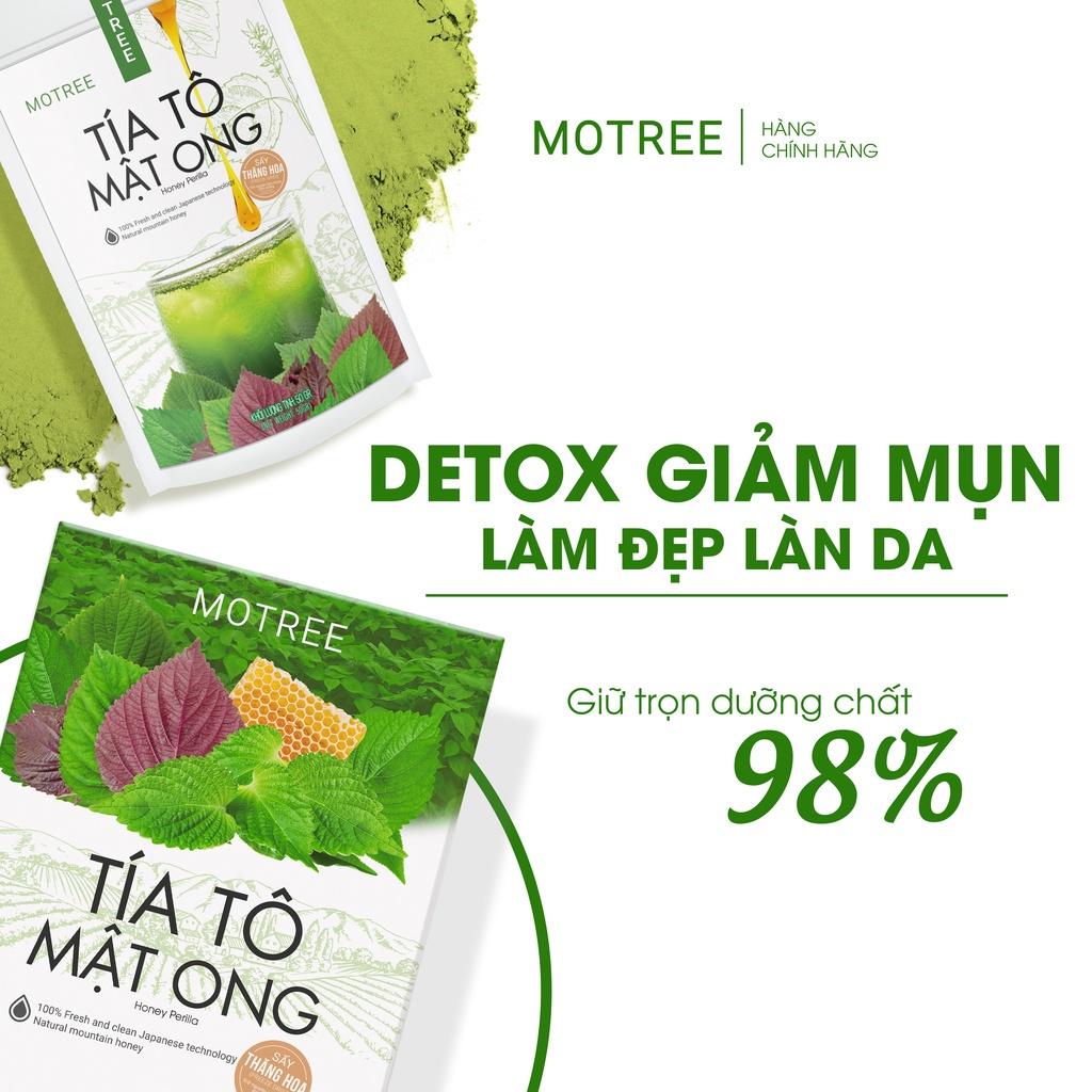 Bột tía tô mật ong MOTREE sấy thăng hoa công nghệ Nhật Bản 54gr