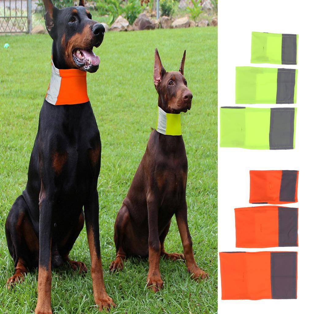 Pet Dog Cat Reflective Collar Puppy Pet Dog Safety Neck Strap