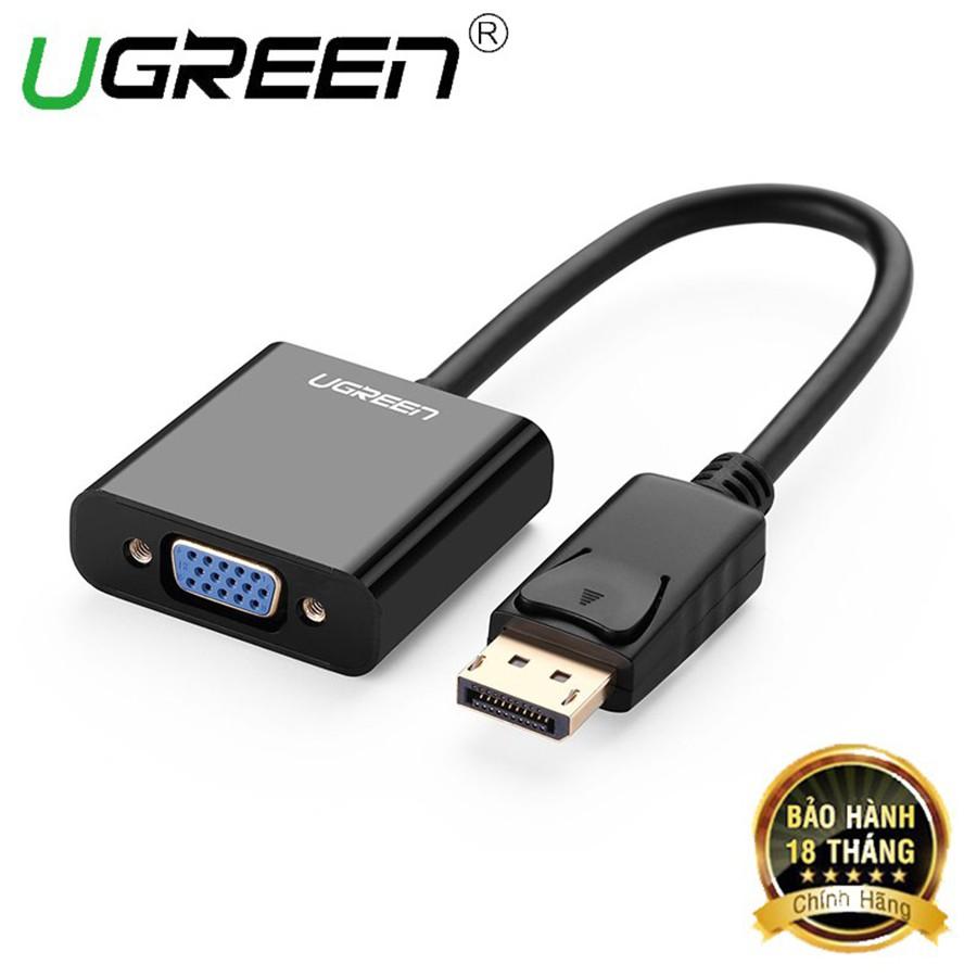 Cáp chuyển đổi Displayport to VGA Ugreen 20415 cao cấp - Hàng Chính Hãng