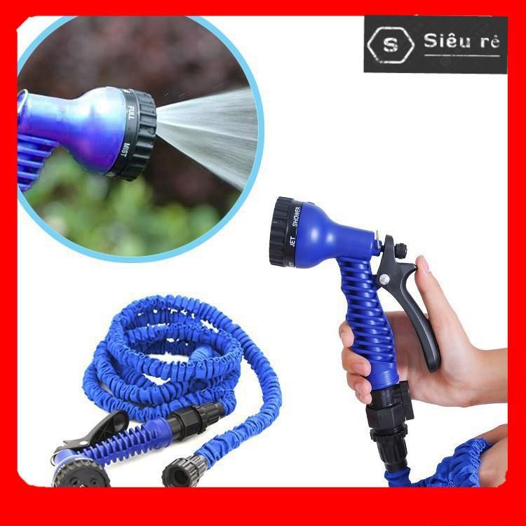 VÒI PHUN NƯỚC GIÃN NỞ MAGIC ĐA NĂNG 15M - Vòi rửa xe, tưới cây