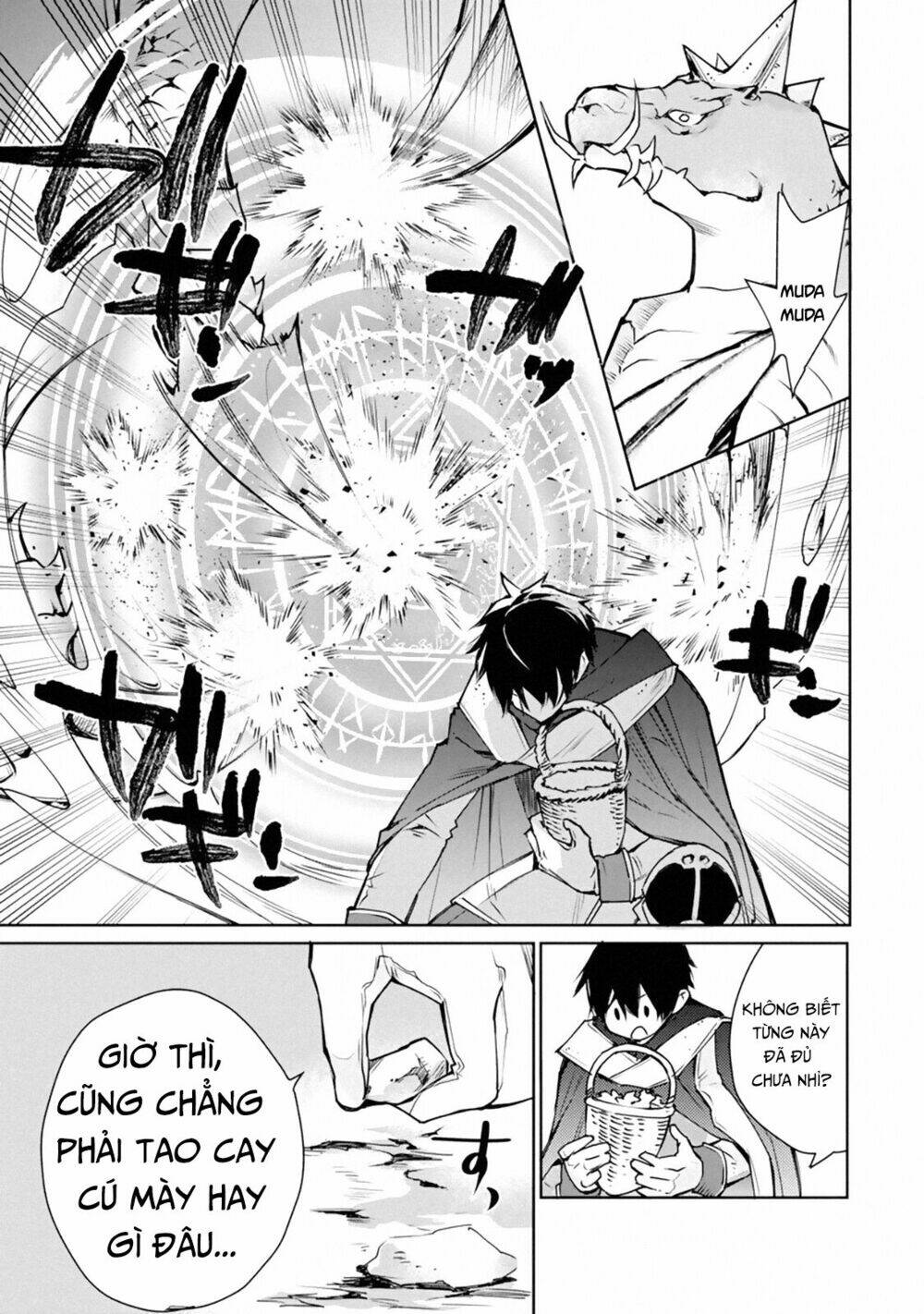 tôi đã từng là một pháp sư bá đạo cho đến khi ăn phải mũi tên vào đầu gối và trở thành một người bảo chapter 1.3 4