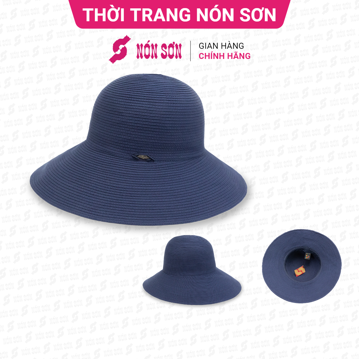 Mũ vành thời trang Nón Sơn chính hãng XH001-99A-XH3