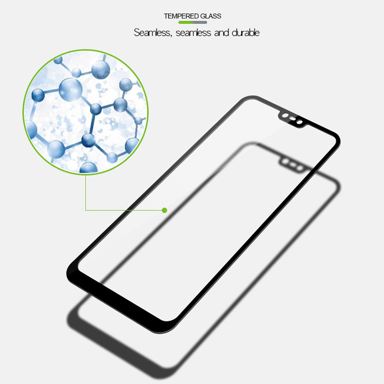 Miếng dán kính cường lực 111D cho Nokia 6.1 Plus / Nokia X6 hiệu HOTCASE full màn hình siêu mỏng chỉ 0.3mm, độ trong tuyệt đối, bo cong bảo vệ viền, độ cứng 9H - Hàng nhập khẩu