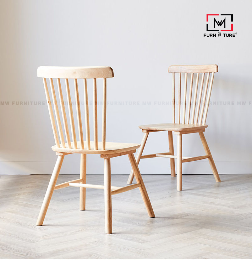 GHẾ GỖ ĐA NĂNG - WINDSOR CHAIR - NATURAL