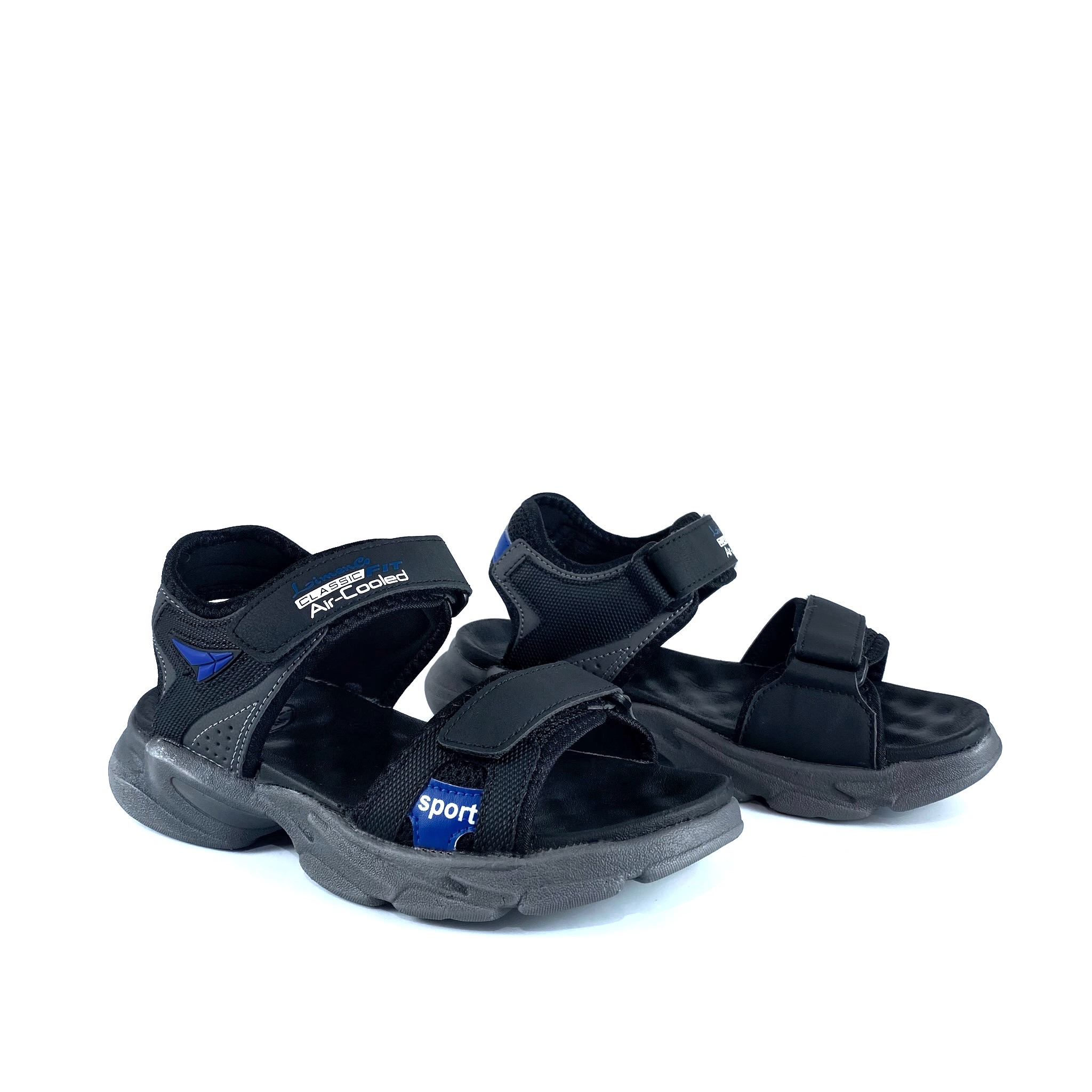 Giày Sandal Bé Trai L1880 Màu Xanh Dương, êm nhẹ, thoáng khí, đi học, đi chơi