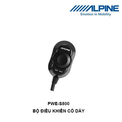 PWE-S800 Loa sub gầm ghế kích thước 8 inch thương hiệu Alpine chính hãng