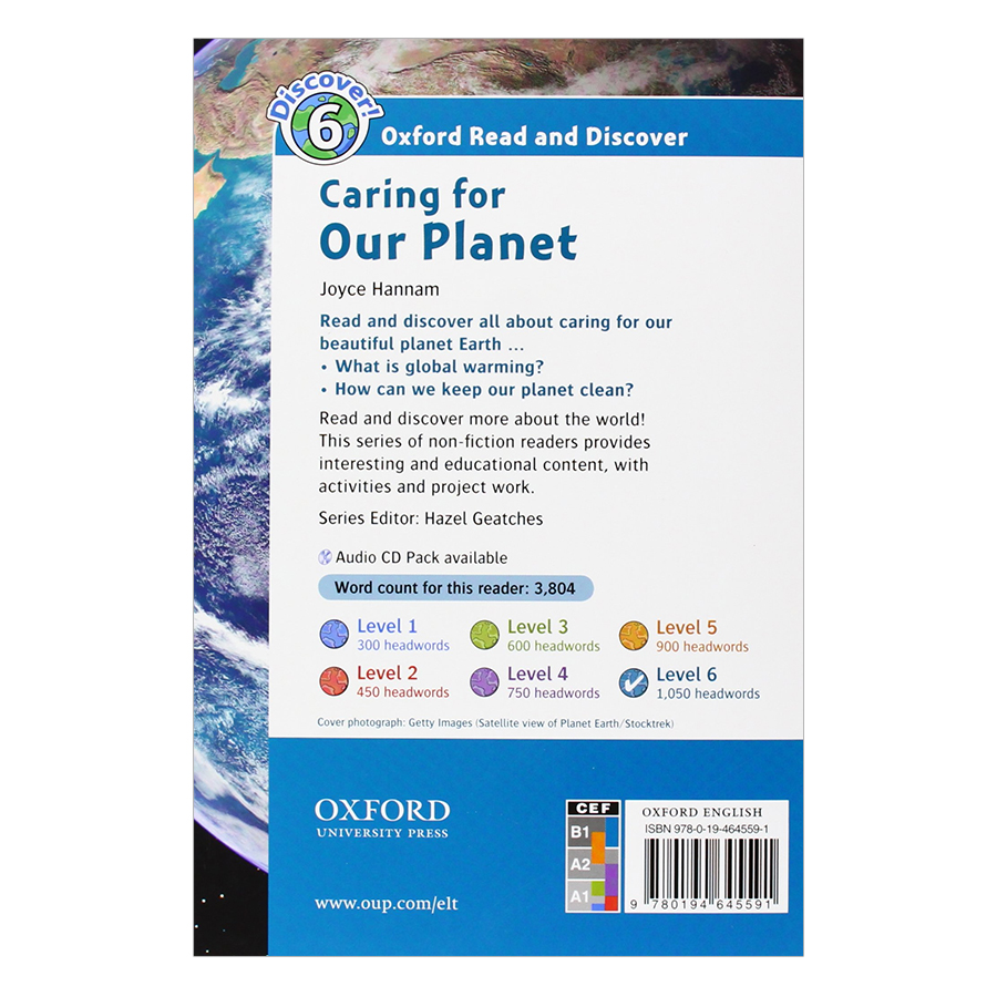 Oxford Read and Discover 6: Caring For Our Planet Audio CD Pack