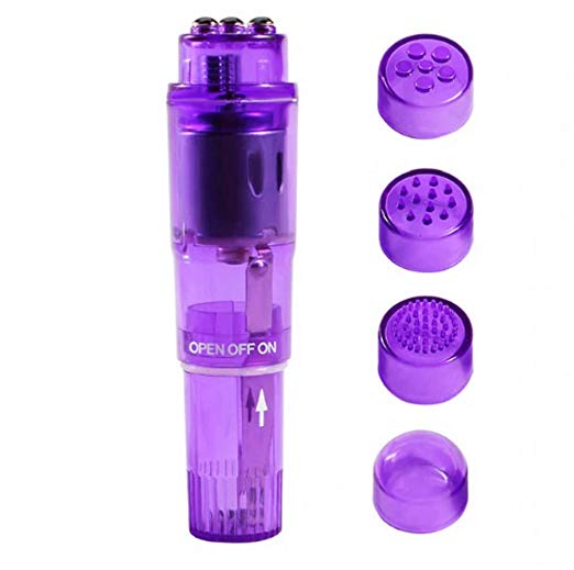 Combo 02 Máy Massage Rung Mini Cầm Tay Rung Siêu Mạnh Siêu Hot [Tặng Kèm 3 Đầu Massage Rung Tăng Năng Lượng Cơ Thể]