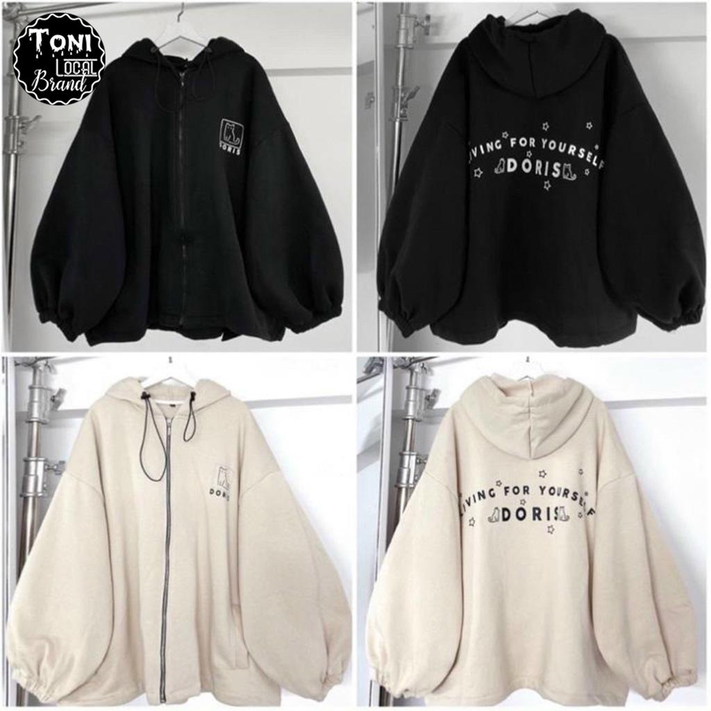 Áo Hoodie Nỉ Ngoại DORIS - Áo Khoác Nỉ nam nữ Unisex