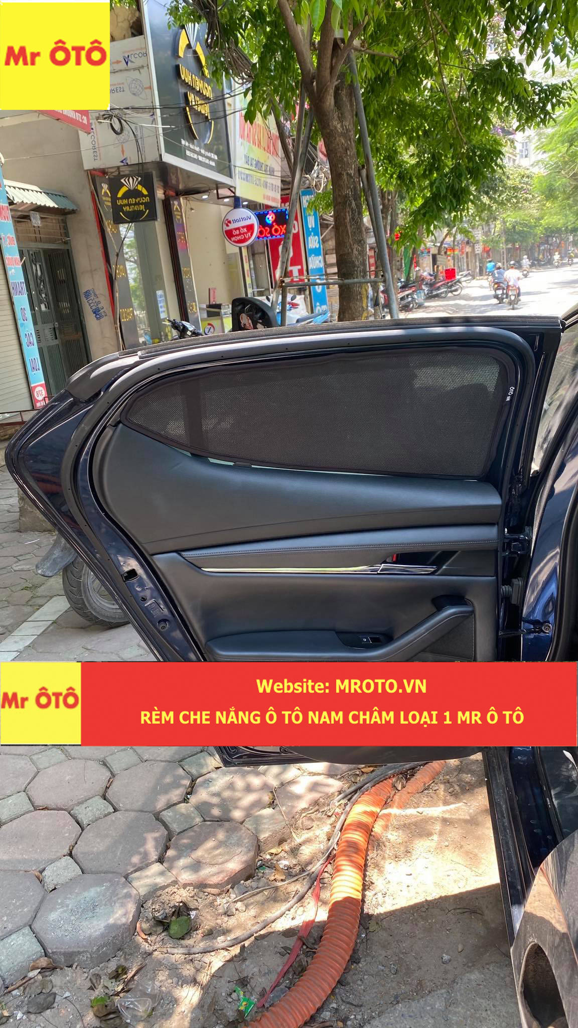 Rèm Che Nắng Xe Mazda 3 Hatback 2020-2021 Loại 1 Mr Ô Tô