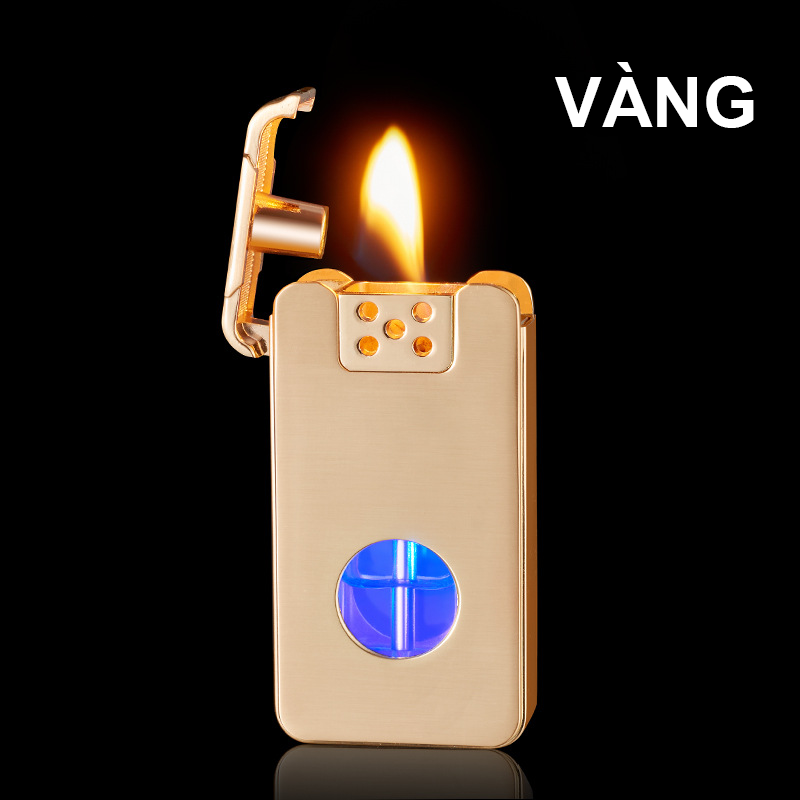 Bật Lửa Cảm Ứng 4in1 Có Đèn Fullbox – Xài Xăng