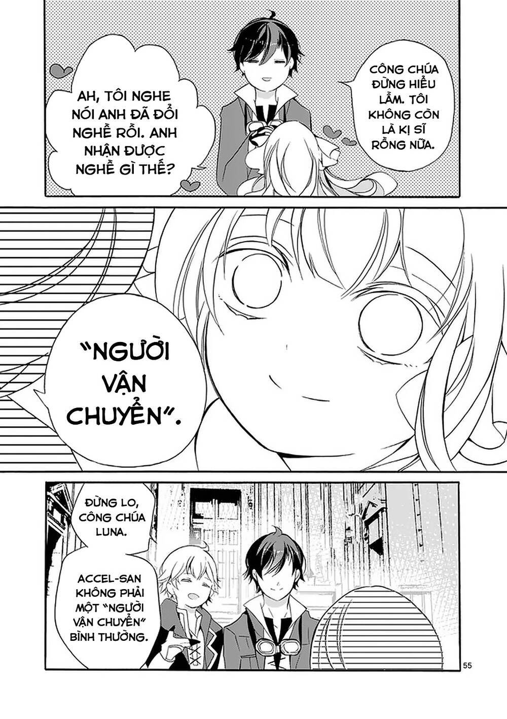 từ "kị sĩ rồng" mạnh nhất thành "người vận chuyển", và bằng cách nào đó, tôi trở thành chỗ dựa của những anh hùng. chapter 2.5 27