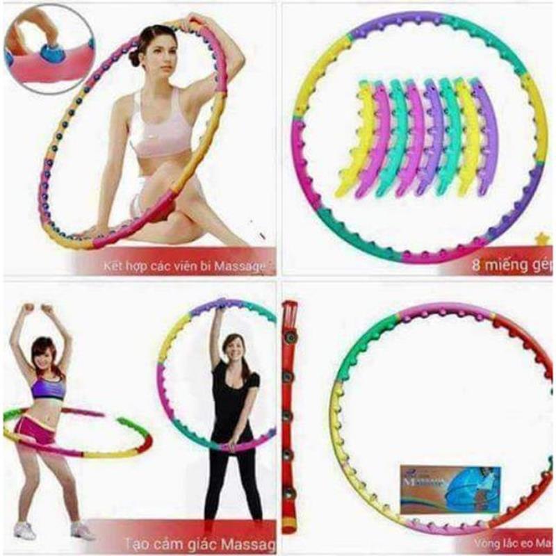 Vòng Lắc Giảm Eo Massage Hula Hoop, lắc eo, vòng lắc eo