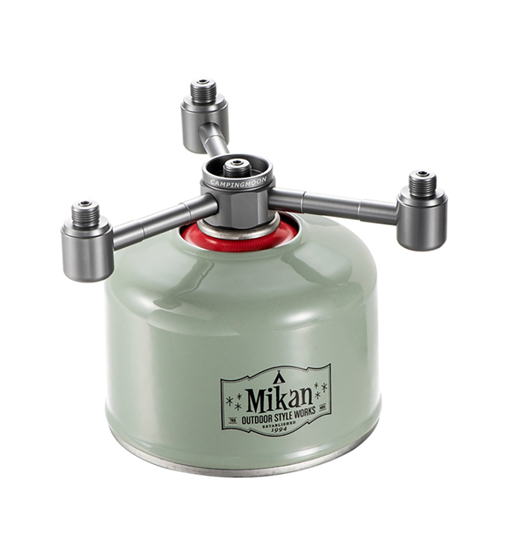 Phụ kiện đầu chuyển đổi bình gas mini Campingmoon Z34 (Từ 1 Ra 4 Đầu)