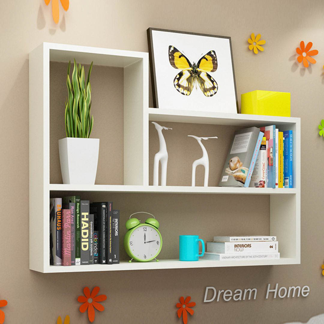 Giá sách để đồ treo tường SMLIFE Wagnard
