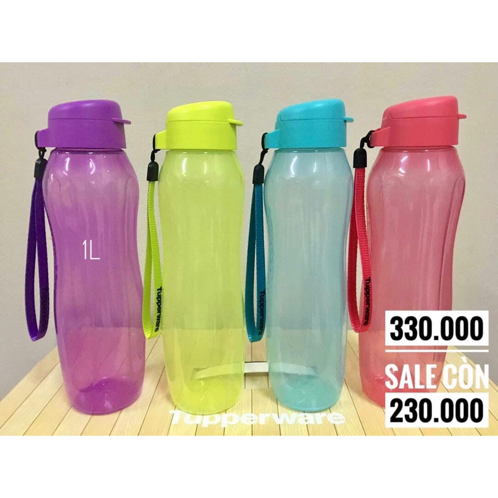 BÌNH NƯỚC ECO BOTTLE GEN II 1L - TUPPERWARE CHÍNH HÃNG