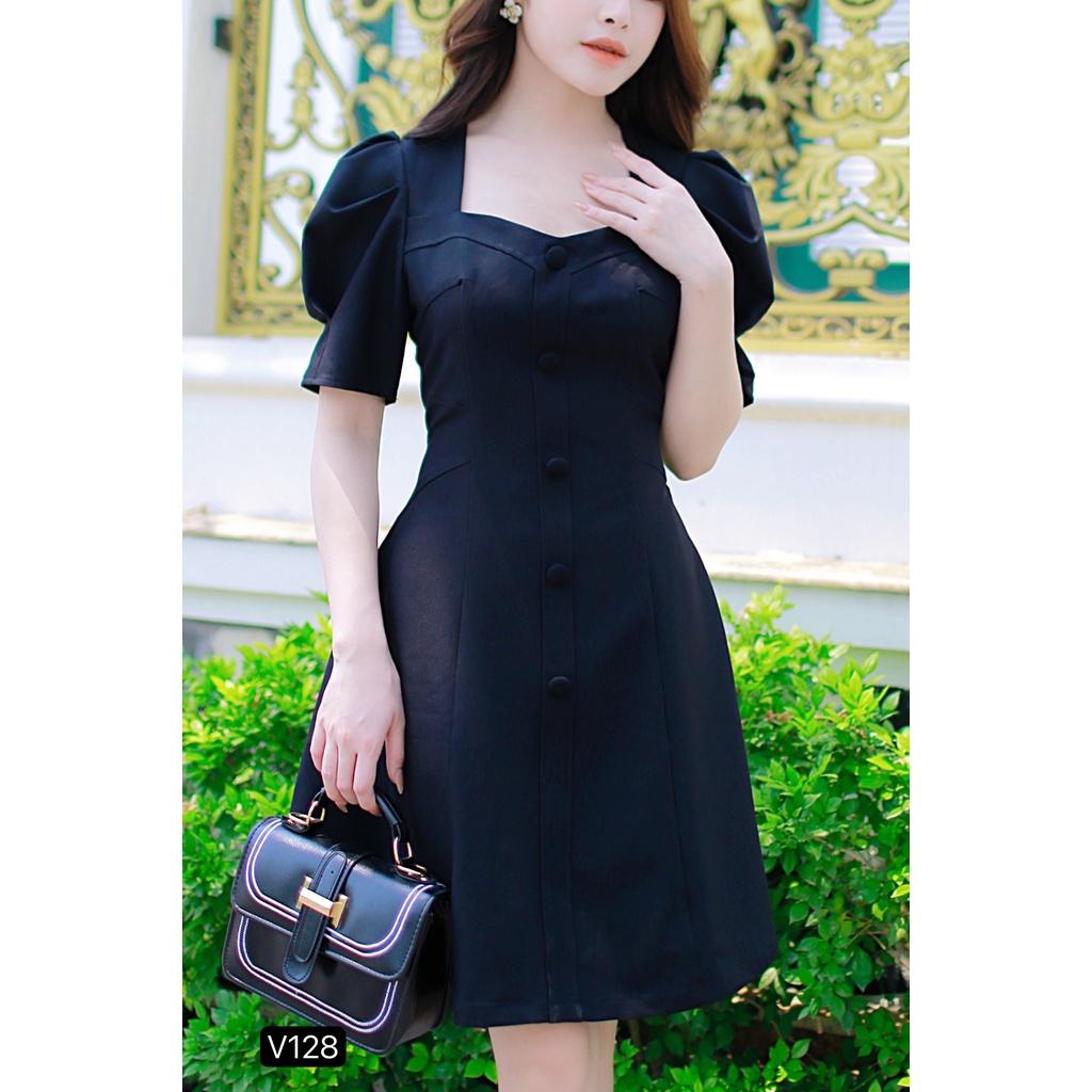 Đầm Thiết Kế Emilia Dress Chất Liệu Vải Chéo Thái Cao Cấp Dày Dặn - Trẻ Trung Chân Dài Tôn Dáng